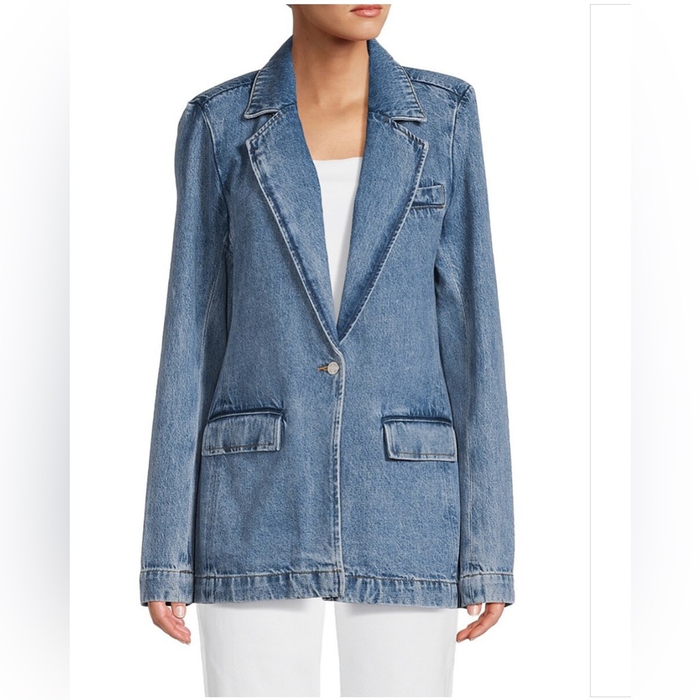 💎💙Women's Blue Denim Jacket (Darker One)